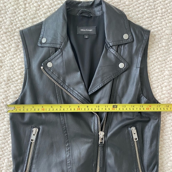 Mackage Leather Vest - Picture 8 of 8
